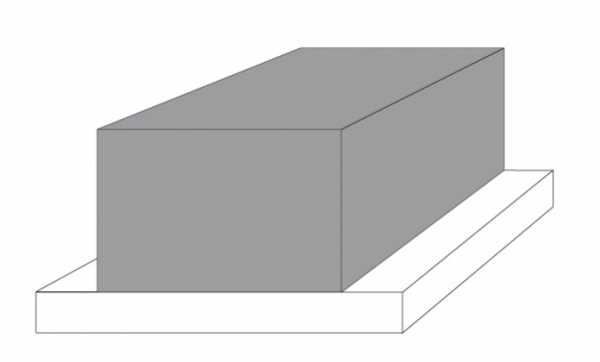 D-rail 200x120x80x100 55 Shore S=10