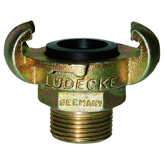 LÜDECKE Luchtkoppeling/Klauwkoppeling - 1/2” Filetage mâle